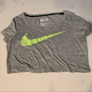 Nike drifit crop top- sz xs